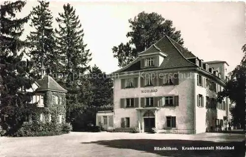 AK / Ansichtskarte  Rueschlikon HORGEN ZH Krankenanstalt Nidelbad