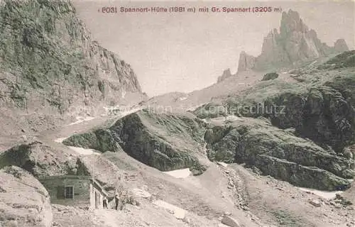 AK / Ansichtskarte  Spannorthuette 1981m Engelberg OW mit Gr Spannort