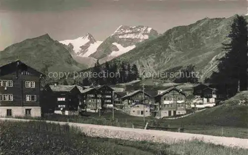 AK / Ansichtskarte  Lomatten Saas-Fee VISP VS mit Fletschhorn Laquihorn