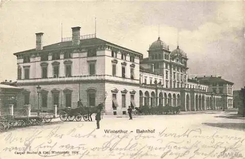 AK / Ansichtskarte  WINTERTHUR  ZH Bahnhof
