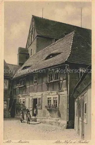 AK / Ansichtskarte  Alt Meissen Elbe Alter Hof an der Freiheit