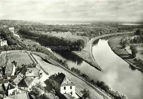AK / Ansichtskarte  Melnik  CZ Zusammenfluss der Elbe und Moldau