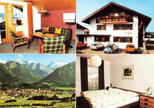 AK / Ansichtskarte  OBERSTDORF Haus Heidi Ferienwohnungen Alpenpanorama