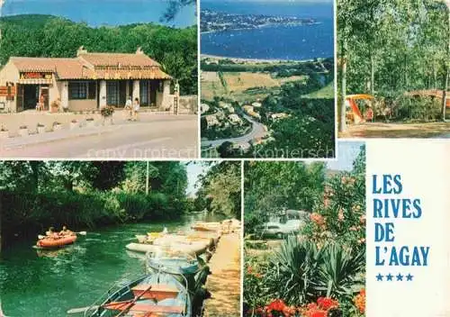 AK / Ansichtskarte  Agay Saint-Raphael 83 Var Camping Caravaning Les Rives de l'Agay