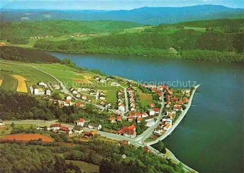 AK / Ansichtskarte  Herzhausen Edersee Panorama Anglerparadies