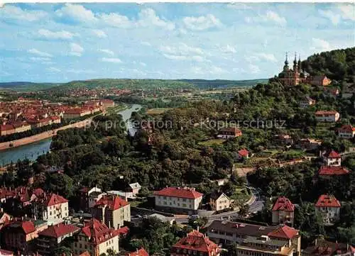 AK / Ansichtskarte  WueRZBURG Bayern Panorama Blick von der Festung Marienberg zum Maintal und Kaeppele