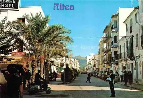 AK / Ansichtskarte  Altea Costa Blanca ES Calle del Conde de Altea