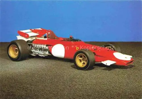 AK / Ansichtskarte  Autos Cars Voitures Ferrari type 312B/1 