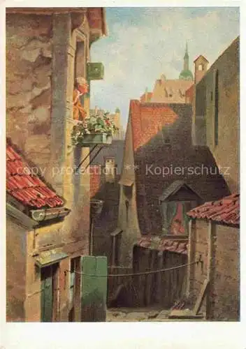 AK / Ansichtskarte  Spitzweg Carl Kuenstlerkarte Hypochonder