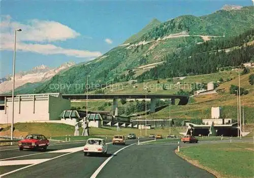 AK / Ansichtskarte  Autobahn Autostrada Autoroute Highway San Gottardo Gotthardstrassentunnel Airolo 