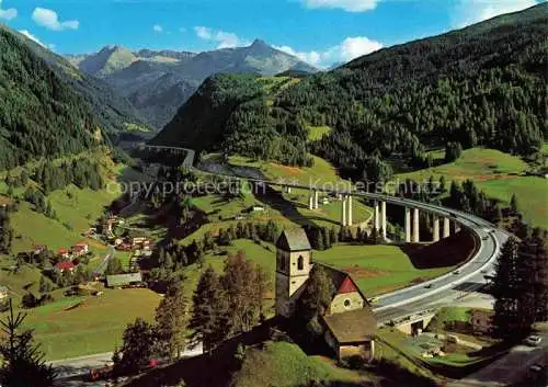 AK / Ansichtskarte  Autobahn Autostrada Autoroute Highway Gries am Brenner Tirol Bruecke 