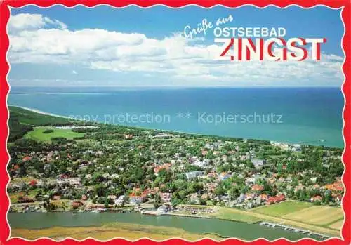 AK / Ansichtskarte  Zingst Ostseebad Fliegeraufnahme