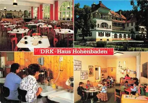 AK / Ansichtskarte  Bad Duerrheim DRK-Haus Hohenbaden Restaurant Kinderzimmer Medizinische Anwendung