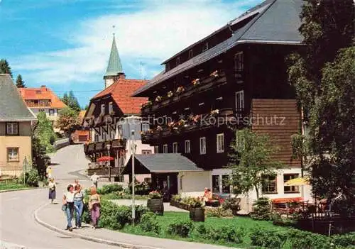 AK / Ansichtskarte  Altglashuetten Feldberg Schwarzwald Kurhaus Hirschen