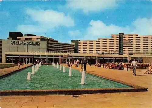 AK / Ansichtskarte  Heiligenhafen Ostseebad Ferienpark Wasserspiele Kurhaus