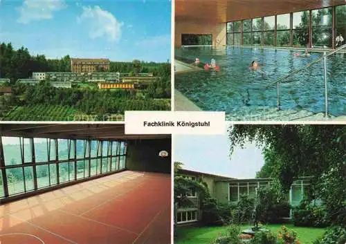 AK / Ansichtskarte  HEIDELBERG  Neckar Fachklinik Koenigstuhl Hallenbad Sporthalle