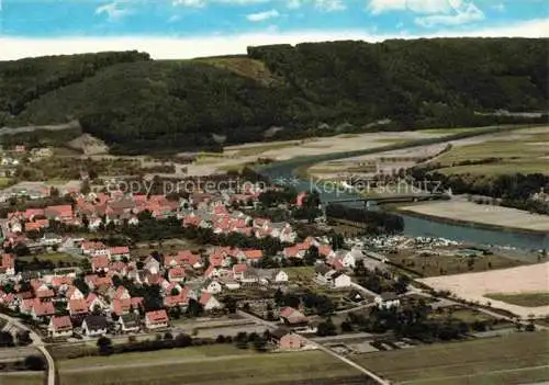 AK / Ansichtskarte  Gieselwerder Panorama Oberweserbergland