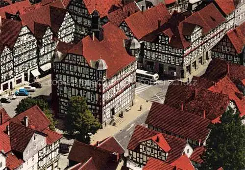 AK / Ansichtskarte  Melsungen Fulda Altstadt Fachwerkhaeuser