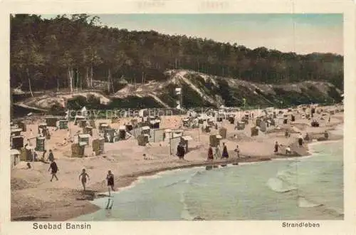 AK / Ansichtskarte  BANSIN Ostseebad Heringsdorf Strandleben