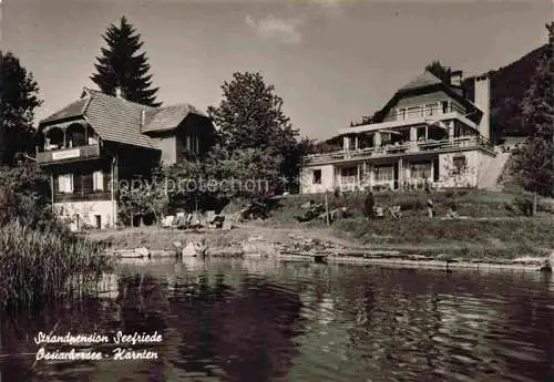 AK / Ansichtskarte  Ossiachersee Kaernten AT Strandpension Seefriede