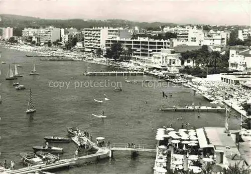 AK / Ansichtskarte  JUAN-LES-PINS Antibes 06 Alpes-Maritimes Vue generale depuis les Terrasses de l'Hotel Belles Rives