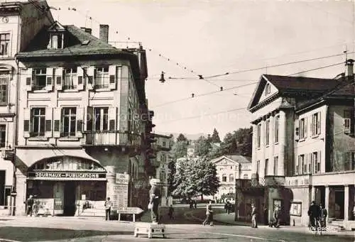 AK / Ansichtskarte  BADEN-BADEN Leopoldplatz