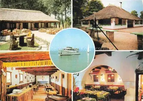 AK / Ansichtskarte  Balaton  Plattensee HU Restaurant am Plattensee Faehre