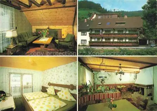 AK / Ansichtskarte  Schapbach BAD RIPPOLDSAU-SCHAPBACH Gaestehaus Pension Kaminzimmer Gaestezimmer