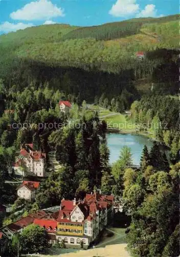 AK / Ansichtskarte  Bad Sachsa Osterode Harz Panorama Blick auf Schmelzteich