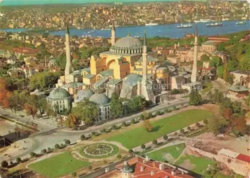 AK / Ansichtskarte  ISTANBUL Constantinopel TK Saint Sophia Museum aerial view