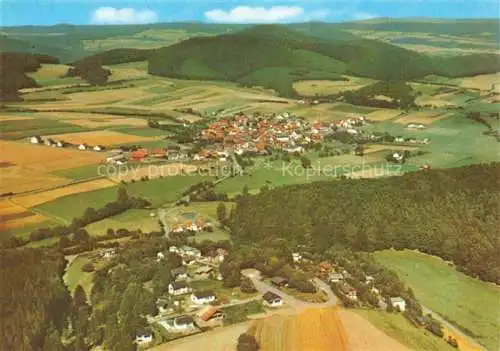 AK / Ansichtskarte  Kleinern Edertal Waldeck Hessen Panorama Erholungsort