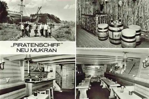 AK / Ansichtskarte  Neu Mukran Piratenschiff Schiffrestaurant