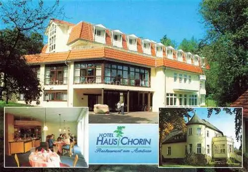 AK / Ansichtskarte  Chorin VCH-Hotel Hotel Haus Chorin Restaurant am Amtssee