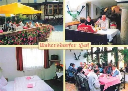 AK / Ansichtskarte  Unkersdorf Unkersdorfer Hof Restaurant Terrasse Fremdenzimmer