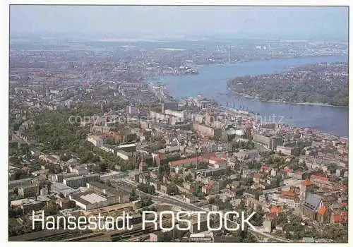 AK / Ansichtskarte  ROSTOCK Stadtpanorama Hansestadt