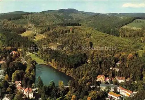 AK / Ansichtskarte  Bad Sachsa Osterode Harz Teilansicht mit Schmelzteich