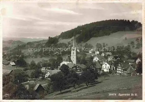 AK / Ansichtskarte  Eggersriet SANKT GALLEN SG Panorama Kirche