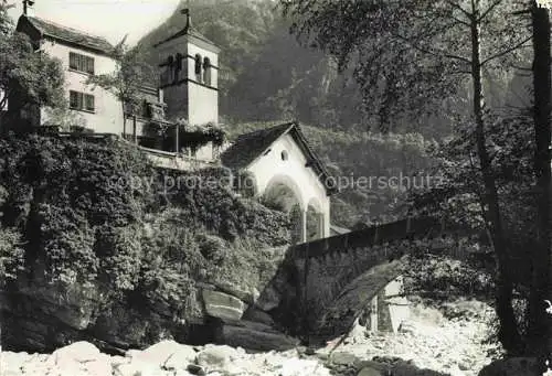 AK / Ansichtskarte  Cevio Val Bavone Vallemaggia TI Kirche