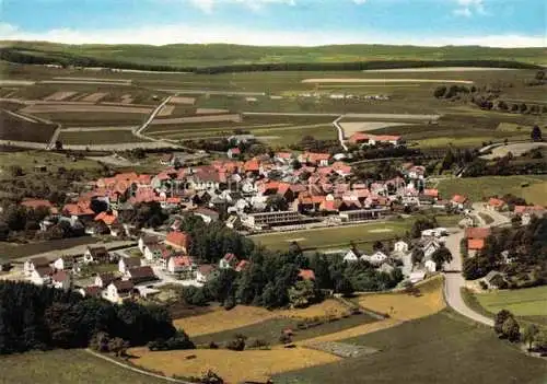 AK / Ansichtskarte  Voehl Edersee Waldeck-Frankenberg Hessen Fliegeraufnahme