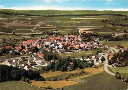 AK / Ansichtskarte  Voehl Edersee Waldeck-Frankenberg Hessen Fliegeraufnahme