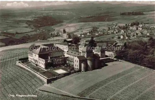 AK / Ansichtskarte  Johannisberg Rheingau Weingut Schloss Johannisberg Fliegeraufnahme