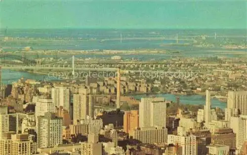 AK / Ansichtskarte  NEW YORK City USA View of the vast suburban area as seen from the top of the RCS Building in Rockefeller Center