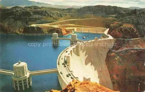 AK / Ansichtskarte  Boulder City Nevada USA Hooverdam Colorado River