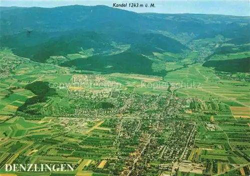 AK / Ansichtskarte  Denzlingen Panorama Blick zum Kandel Schwarzwald