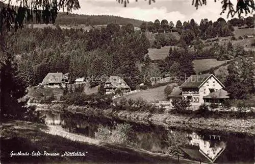 AK / Ansichtskarte  ST BLASIEN BW Gasthaus Cafe Pension Huettlebuck