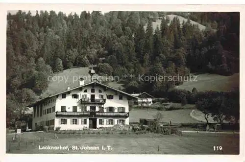 AK / Ansichtskarte  St Johann Tirol AT Locknerhof