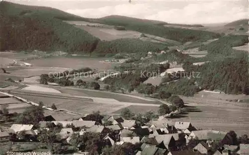 AK / Ansichtskarte  Stormbruch Diemelsee Hessen Fliegeraufnahme