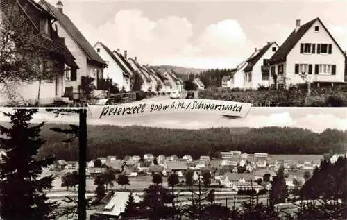 AK / Ansichtskarte  Peterzell Alpirsbach Freudenstadt BW Ortspartie Panorama