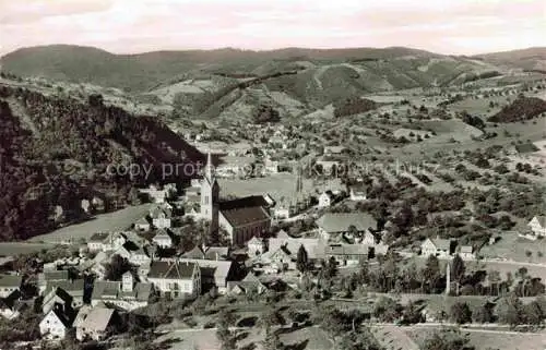 AK / Ansichtskarte  Oberharmersbach Fliegeraufnahme