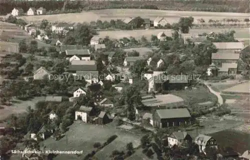 AK / Ansichtskarte  Kleinhennersdorf Fliegeraufnahme